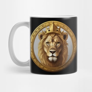 Regal Lion with Crown no.12 Mug